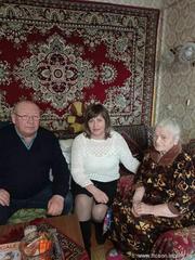 Чествование ветерана Великой Отечественной войны