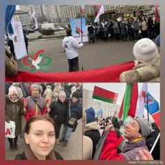 22 января 2025 года в нашем районе прошла культурно-патриотическая акция "Мы выбираем будущее страны!"