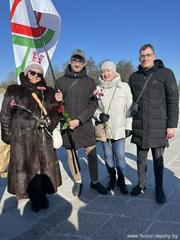 НАРОДНОЕ ВОЗЛОЖЕНИЕ К СТЕЛЛЕ «МИНСК-ГОРОД-ГЕРОЙ».