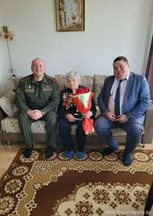 Чествование ветерана Великой Отечественной войны