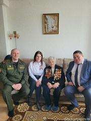 Чествование ветерана Великой Отечественной войны