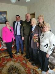 Чествование ветерана Великой Отечественной войны