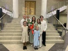 Многодетным минчанкам вручены ордена Матери
