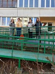 Сотрудники территориального центра начали субботнее утро с настоящего марафона чистоты!