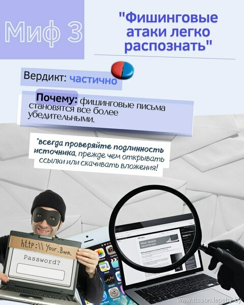 Мифы и реальность кибербезопасности: как защитить себя в Интернете